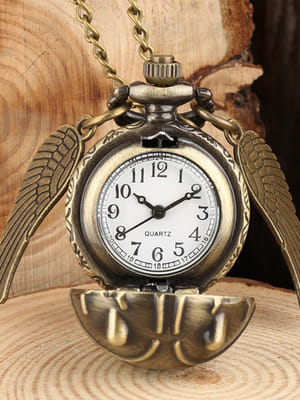 YouBella Pocket Watch Pendant with Chain for Husband Unique Memorable Gift Dual Purpose Stainless Steel Clock for Men (YBWATCH_0032)